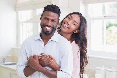 cosmetic dentistry west Seattle, WA | couple smiling